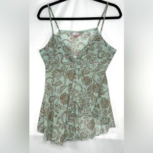 Fairy VX Intimates Babydoll Slip Dress Rhinestone Embellishment Adj.Straps Sz 3X